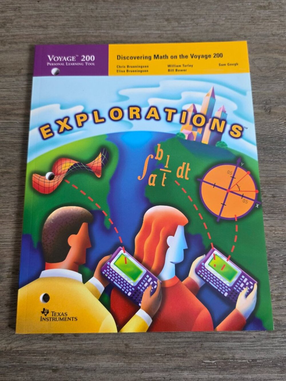 Discovering Math on the Voyage 200 Activity Book TI Graphing Calculator